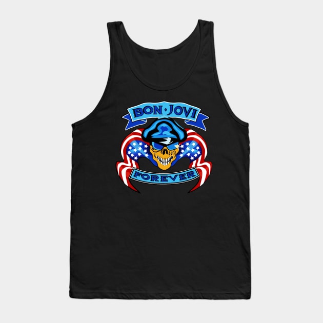 BÖN JÖVI ÄDDICTS Tank Top by SalenyGraphica